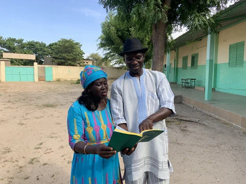 Les traducteurs Hélène Samb et Alouise Seck