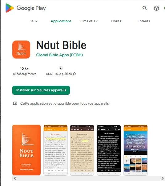 bible ndút playstore