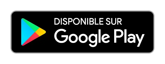 disponible sur Google Play